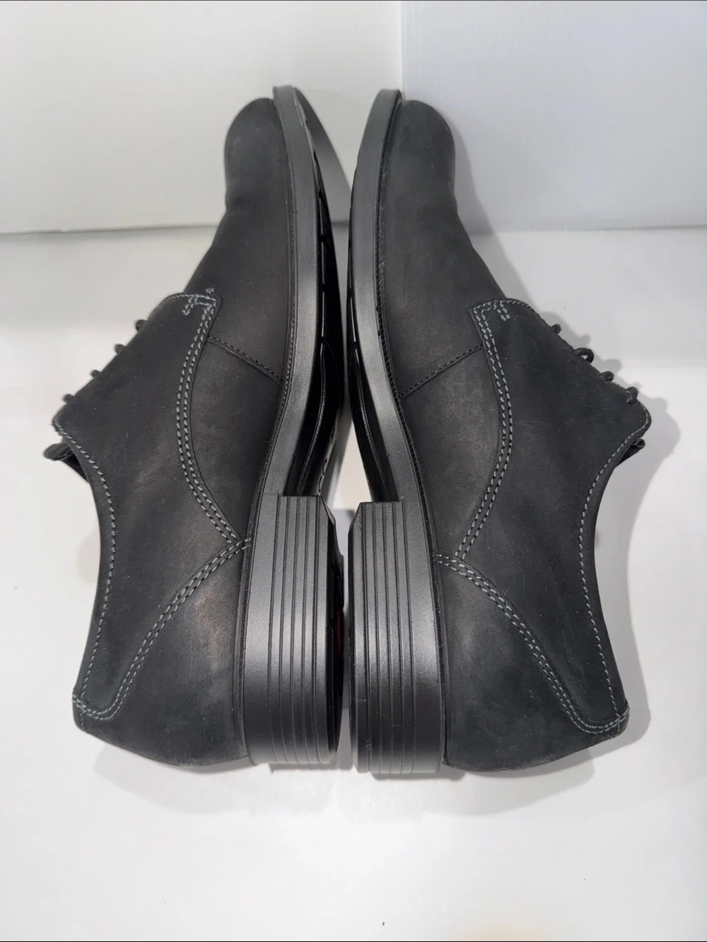 Ecco Harold Derby Men's Black Lace-Up Dress Shoes Size 41